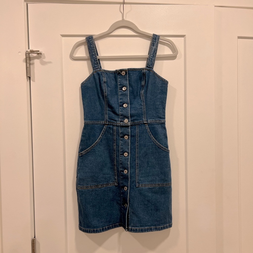 Abercrombie & Fitch Denim Mini Dress
